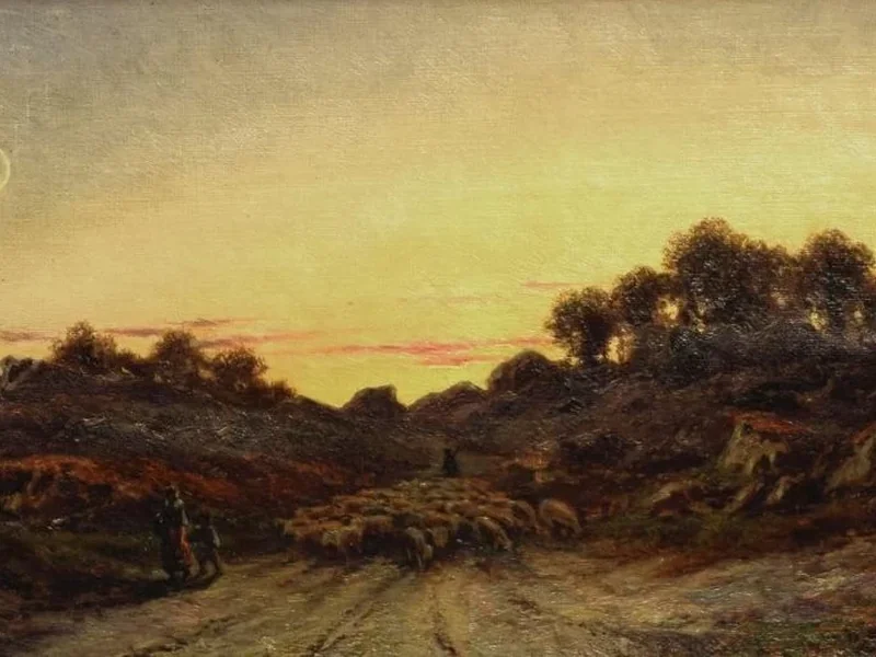 1841-Charles Volkmar - Il ritorno delle pecore
